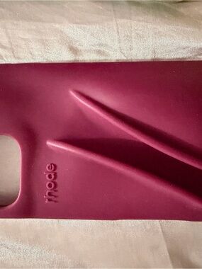 RHODE Magenta Silicone Phone Case